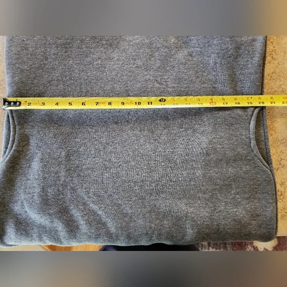Nutexrol Fleece Hoodie Dress Gray Size S - Picture 8 of 10